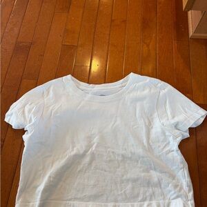 Urban Outfitters White Crew Neck Tee